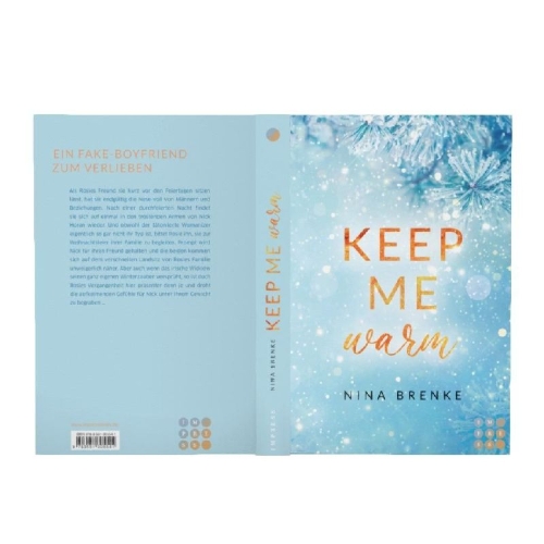 Buchcover und Innenansicht für das Buch: Keep Me Warm. Irish Hearts