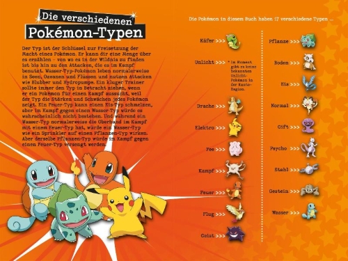 Buchcover und Innenansicht für das Buch: Pokémon: Der ultimative Guide