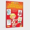 Buchcover und Innenansicht für das Buch: Mein Conni Weihnachts-Malblock