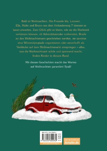 Buchcover und Innenansicht für das Buch: Holunderweg: Advent im Holunderweg