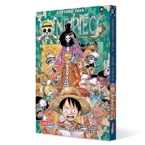 Buchcover und Innenansicht für das Buch: One Piece