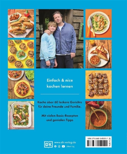 Buchcover und Innenansicht für das Buch: Let's cook