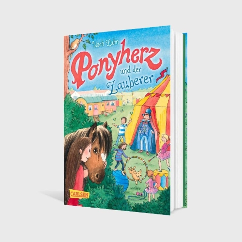 Buchcover und Innenansicht für das Buch: Ponyherz 23: Ponyherz und der Zauberer