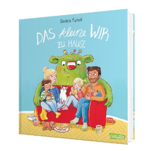 Buchcover und Innenansicht für das Buch: Das kleine WIR zu Hause
