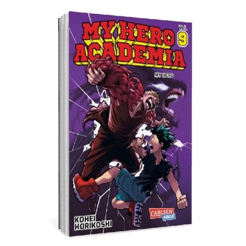 Buchcover und Innenansicht für das Buch: Boku no Hero Academia