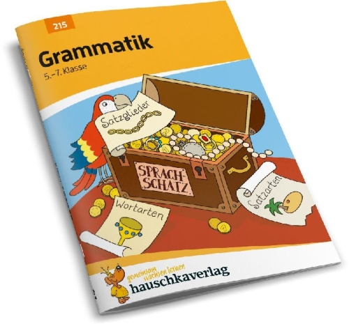 Buchcover und Innenansicht für das Buch: Grammatik 5. - 7. Klasse