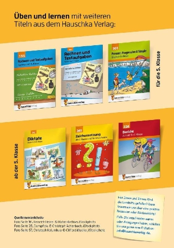 Buchcover und Innenansicht für das Buch: Grammatik 5. - 7. Klasse