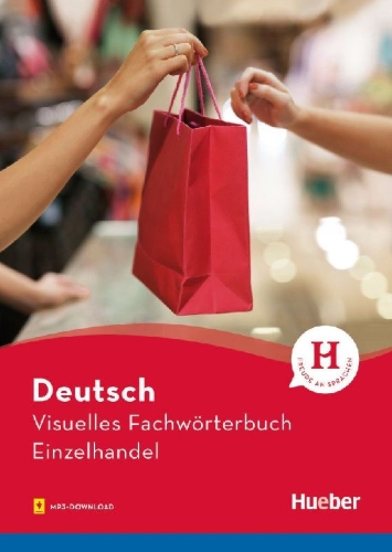 Buchcover und Innenansicht für das Buch: Visuelles Fachwörterbuch Einzelhandel