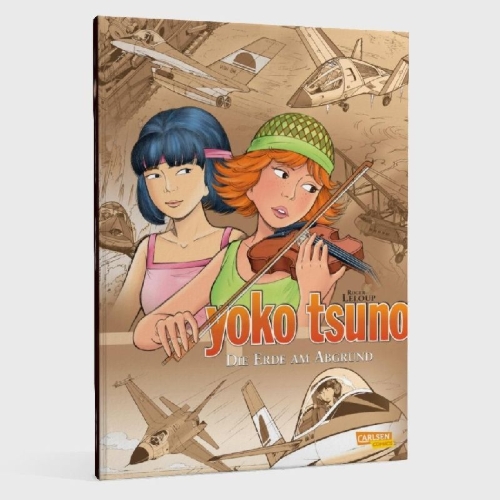 Buchcover und Innenansicht für das Buch: Yoko Tsuno Sammelband 08: Die Erde am Abgrund