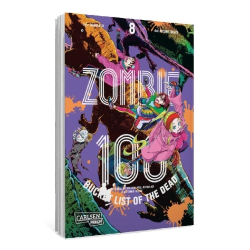 Buchcover und Innenansicht für das Buch: Zombie ni Naru Made ni Shitai 100 no Koto
