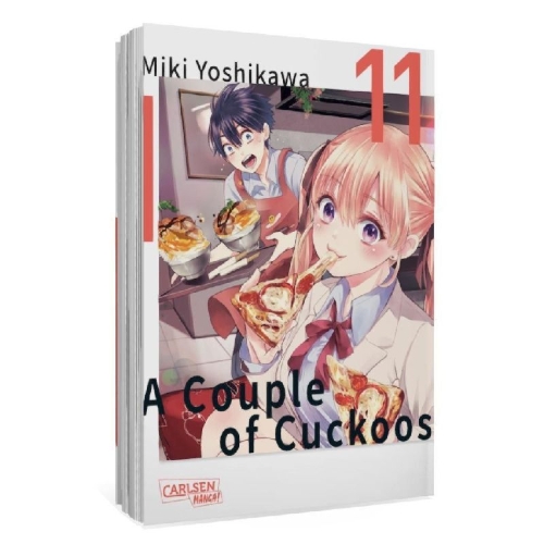 Buchcover und Innenansicht für das Buch: Cuckoo no Iinazuke