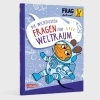 Buchcover und Innenansicht für das Buch: Frag doch mal ... die Maus: Die wichtigsten Fragen zum Weltraum