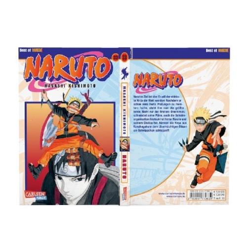 Buchcover und Innenansicht für das Buch: Naruto 33