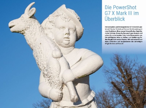 Buchcover und Innenansicht für das Buch: Canon PowerShot G7X Mark III