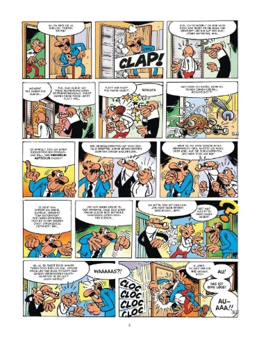 Buchcover und Innenansicht für das Buch: Mortadelo y Filemon: Operación bomba!