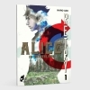 Buchcover und Innenansicht für das Buch: Imawa no Kuni no Alice