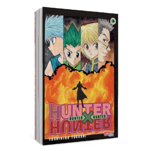 Buchcover und Innenansicht für das Buch: Hunter X Hunter