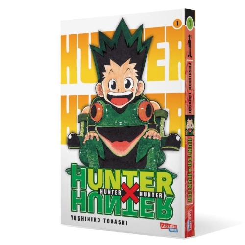 Buchcover und Innenansicht für das Buch: Hunter X Hunter 01