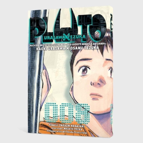 Buchcover und Innenansicht für das Buch: Pluto: Urasawa X Tezuka 08