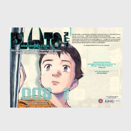 Buchcover und Innenansicht für das Buch: Pluto: Urasawa X Tezuka 08