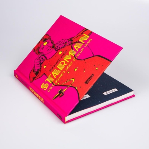 Buchcover und Innenansicht für das Buch: Starman - David Bowie's Ziggy Stardust Years