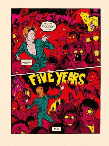 Buchcover und Innenansicht für das Buch: Starman - David Bowie's Ziggy Stardust Years