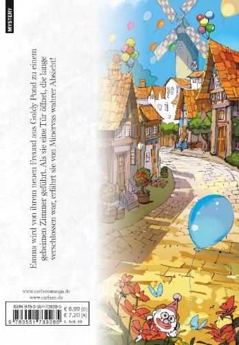 Buchcover und Innenansicht für das Buch: Yakusoku no Neverland
