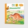 Buchcover und Innenansicht für das Buch: Frag doch mal ... die Maus: Dinosaurier