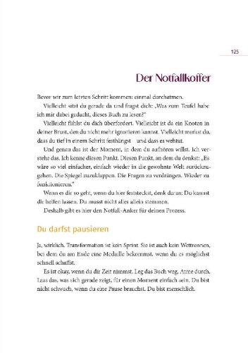 Buchcover und Innenansicht für das Buch: Lieber ECHT kaputt als perfekt am Arsch