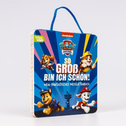 Buchcover und Innenansicht für das Buch: PAW Patrol Pappbilderbuch: So groß bin ich schon!