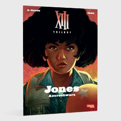Buchcover und Innenansicht für das Buch: XIII Trilogy : Jones. Azur noir