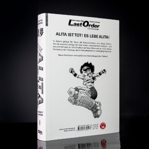 Buchcover und Innenansicht für das Buch: Gunnm Last Order