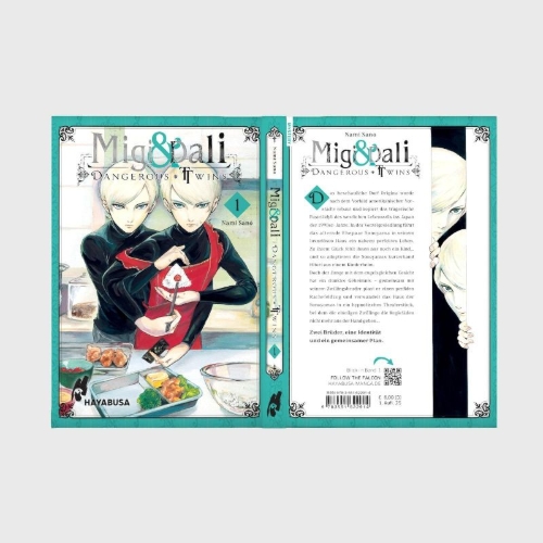 Buchcover und Innenansicht für das Buch: Migi to Dali