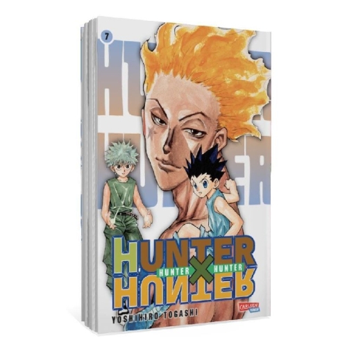 Buchcover und Innenansicht für das Buch: Hunter X Hunter