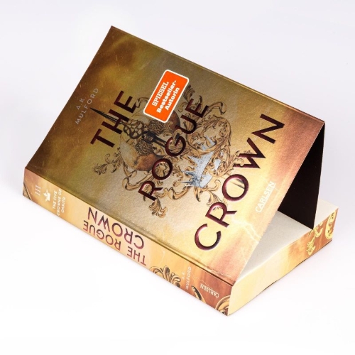 Buchcover und Innenansicht für das Buch: The Rogue Crown