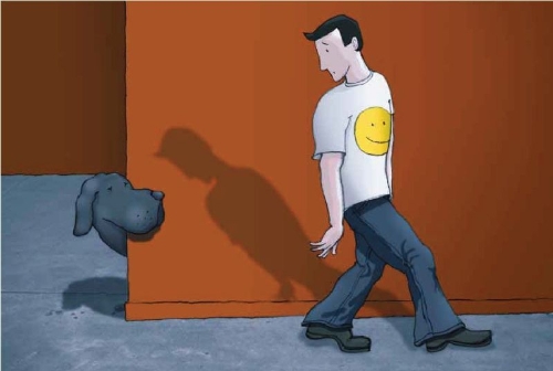 Buchcover und Innenansicht für das Buch: I Had A Black Dog