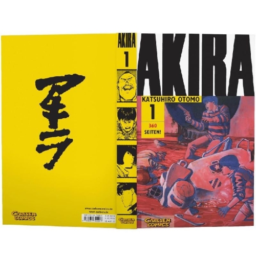 Buchcover und Innenansicht für das Buch: Akira 01. Original-Edition