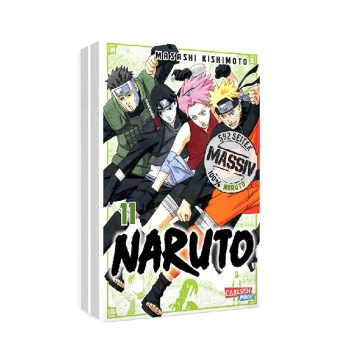 Buchcover und Innenansicht für das Buch: NARUTO Massiv 11