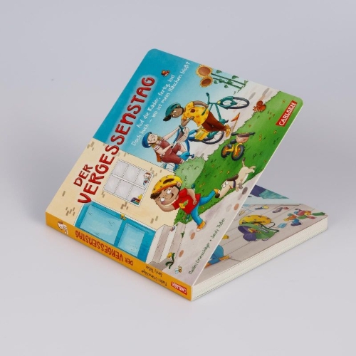 Buchcover und Innenansicht für das Buch: Der Vergessenstag