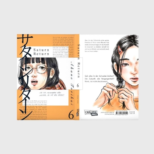 Buchcover und Innenansicht für das Buch: Saturn Return
