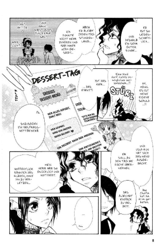 Buchcover und Innenansicht für das Buch: Kaichou wa Maid-sama!