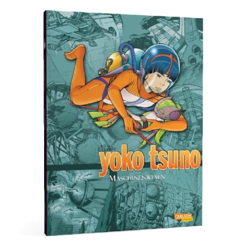Buchcover und Innenansicht für das Buch: Yoko Tsuno Sammelband 06: Maschinenwesen