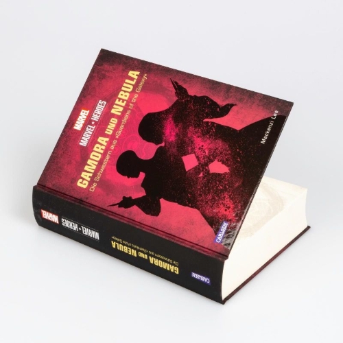 Buchcover und Innenansicht für das Buch: Marvel Heroes 3: GAMORA und NEBULA - Die Schwestern aus 'The Guardians of the Galaxy'