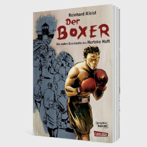 Buchcover und Innenansicht für das Buch: Der Boxer