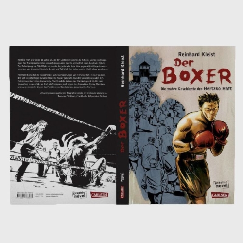 Buchcover und Innenansicht für das Buch: Der Boxer