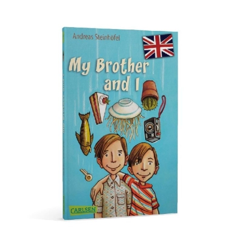 Buchcover und Innenansicht für das Buch: Dirk und ich/englisch