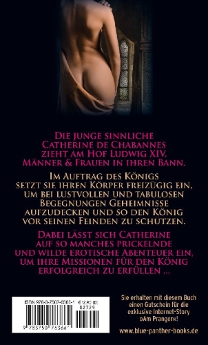 Buchcover und Innenansicht für das Buch: Die Hure des Königs | Historischer Erotik-Roman