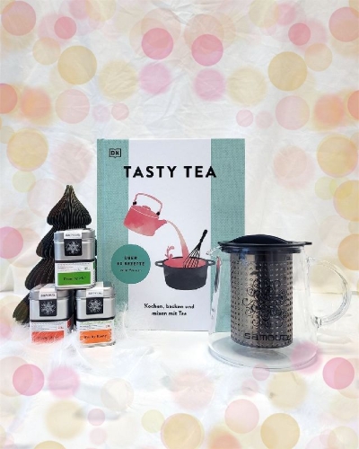 Buchcover und Innenansicht für das Buch: TASTY TEA