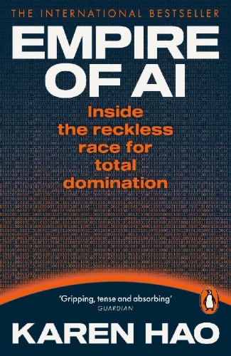 Buchcover und Innenansicht für das Buch: Empire of AI