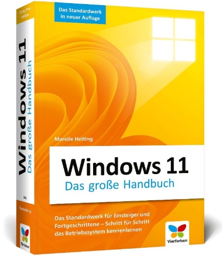 Buchcover und Innenansicht für das Buch: Windows 11